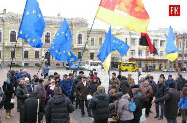 В Кировограде оппозиция решила проигнорировать решение суда о запрете Евромайдана