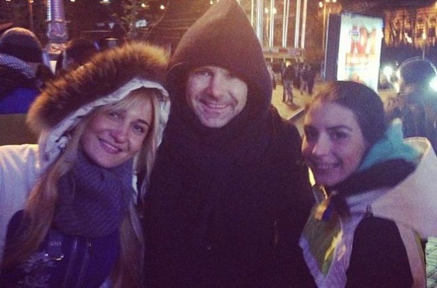 Святослав Вакарчук пришел на Евромайдан