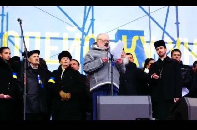 Мирослав Попович на Евромайдане