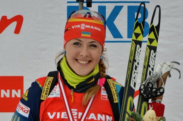 Украинка Юлия Джима финишировала второй в гонке преследования в Хохфильцене