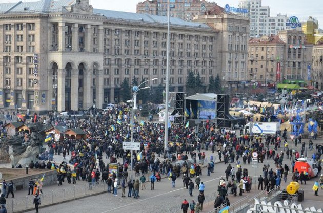 В Киеве 70% активистов Евромайдана готовы стоять до последнего, - соцопрос