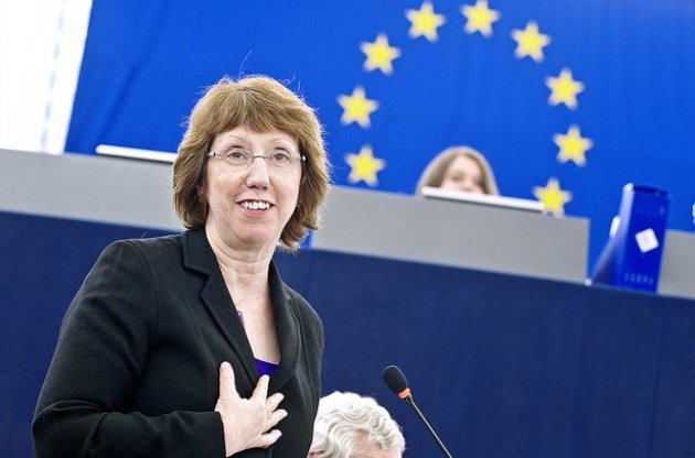 Глава європейської дипломатії кетрін Ештон прийшла на Майдан