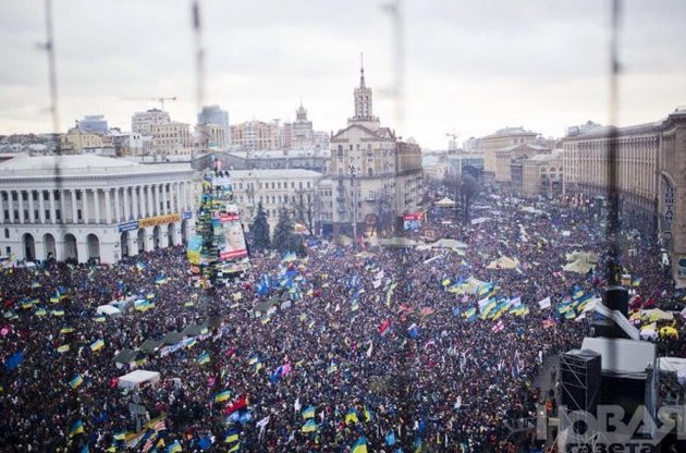 В четверг на киевский Майдан приедут около 100 тыс. человек с Западной Украины