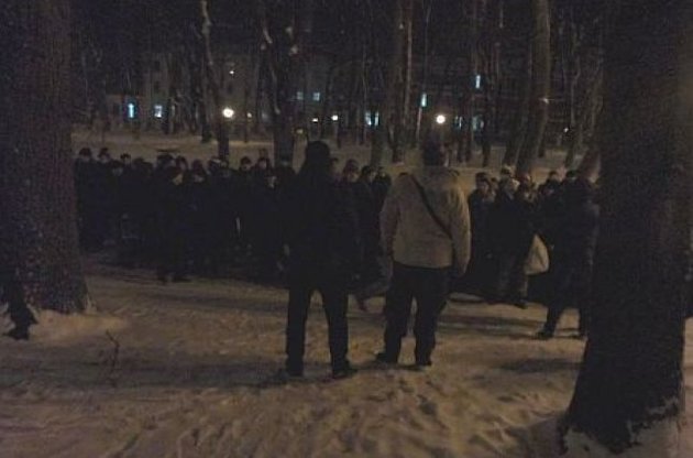 Около 2 тысяч "титушек" собрались в районе Мариинского парка, - "УДАР"