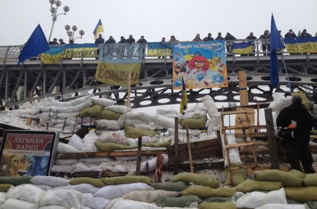 На Майдане закончилось место для палаток, будут ставить на Крещатике