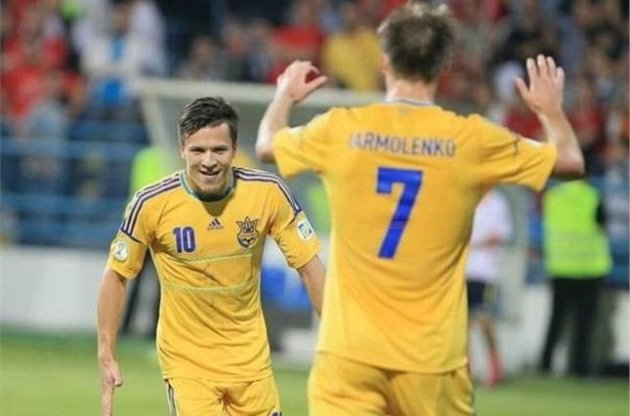 Ярмоленко и Коноплянка признаны лучшими футболистами Украины 2013 года