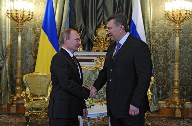 Путин предложил Януковичу активизировать сотрудничество в военной сфере