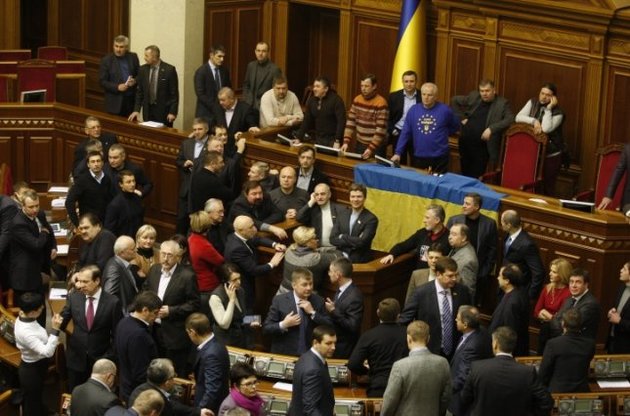 Раду знову заблоковано опозиційними депутатами