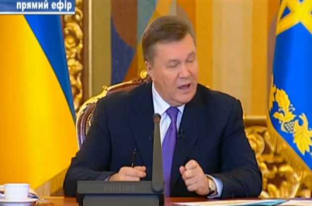 Янукович: Подписанные в Москве договоренности не противоречат евроинтеграционному курсу Украины