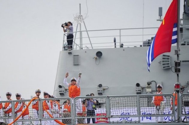 Китай предоставит военные корабли для вывоза химоружия из Сирии