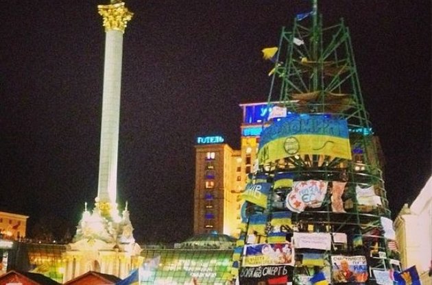 На Майдане Независимости состоится празднование "баррикадного" Нового года