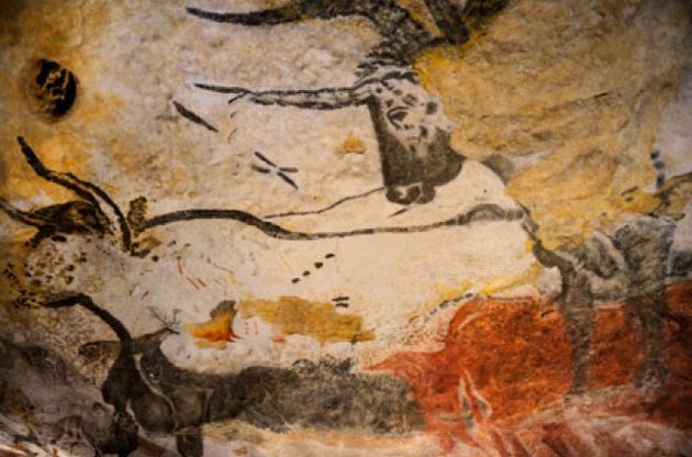 Наскальные рисунки в пещере Ласко
