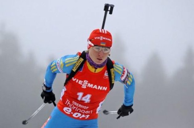 Биатлонистка Валя Семеренко возглавила рейтинг Кубка Мира