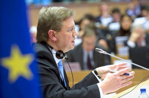 Фюле: Принятие одиозных законов будет иметь последствия для партнерства между ЕС и Украиной