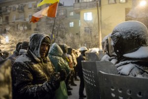 На рассвете  с отрядом