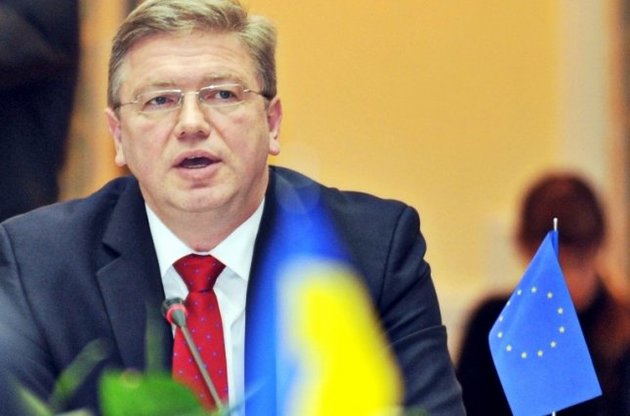 Еврокомиссар Фюле назвал конкретные шаги для решения политического кризиса в Украине