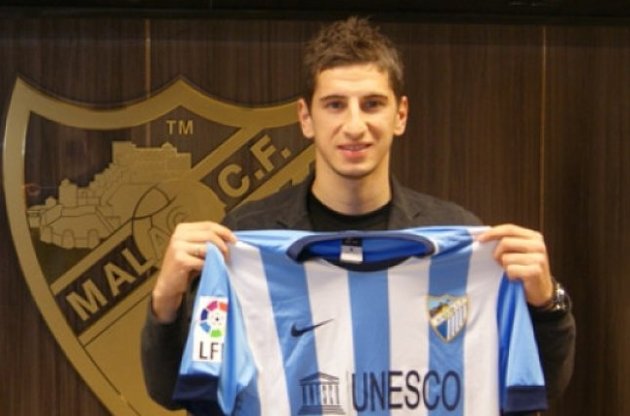 Олександр Яковенко вдало дебютував за "Малагу"