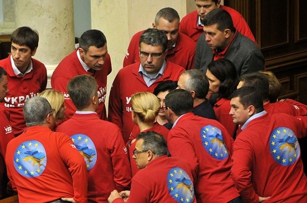 Фракция &quot;УДАР&quot; в ВР