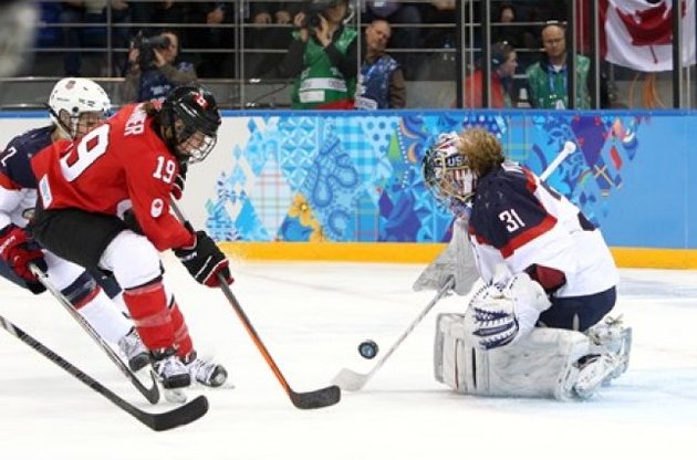 Канадские хоккеистки выиграли у США в репетиции олимпийского финала