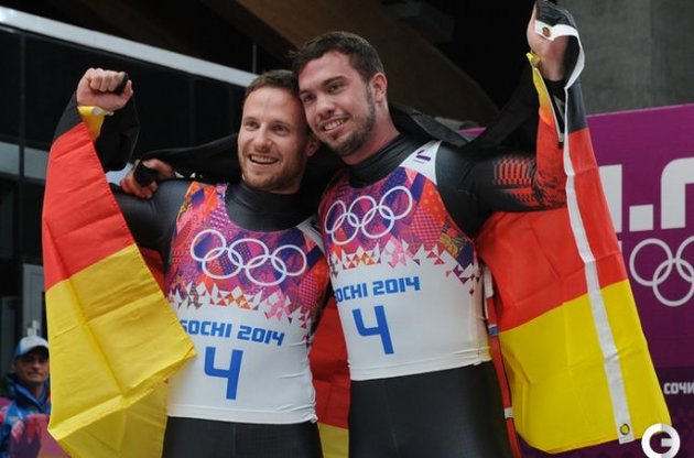 Олімпійці Німеччини першими перейшли рубіж у п'ять золотих медалей у Сочі