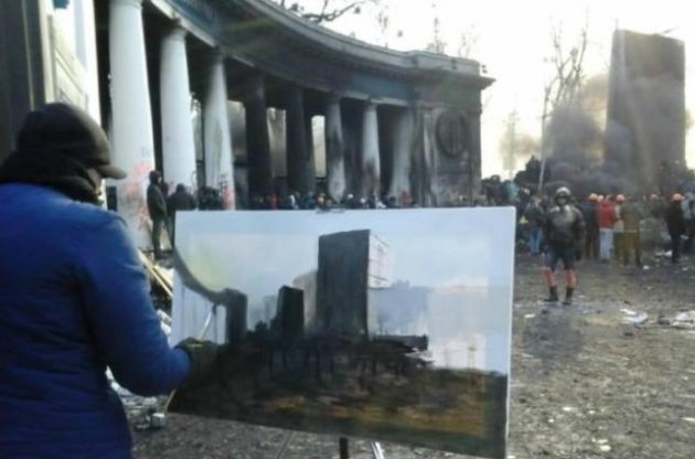 Одну из экспозиций ARSENALE предложили посвятить Евромайдану