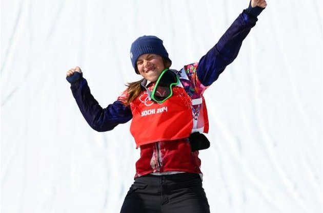 Сноубордистка с усами завоевала первое золото Чехии в Сочи