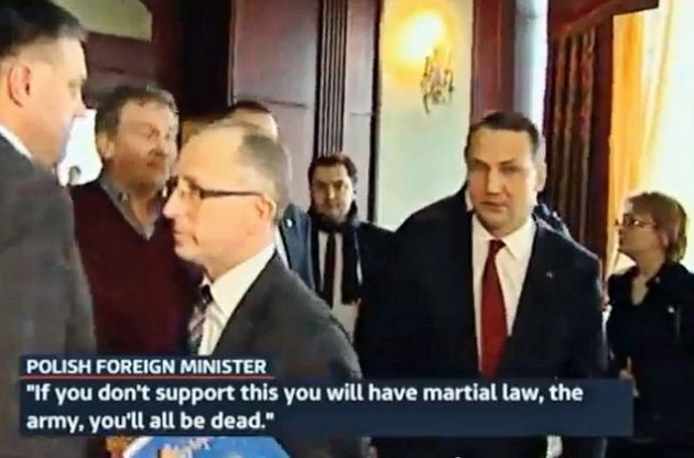 Сікорський умовляв Раду Майдану підписати Угоду: Інакше ви всі помрете