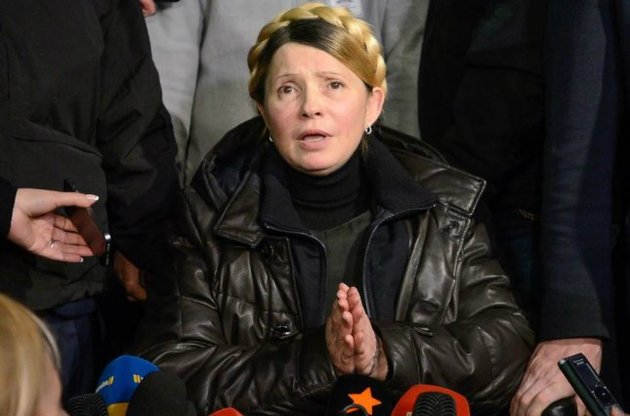 Тимошенко попросила не рассматривать ее кандидатуру на пост премьера