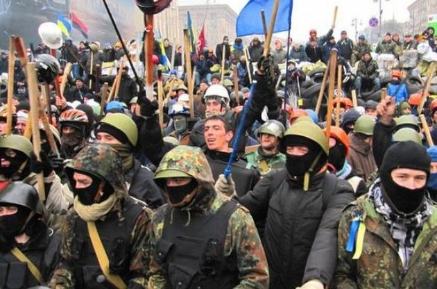 Самооборона Майдана откажется от масок и оружия