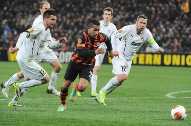 Чеські футболісти залишили ні з чим донецьких бразильців