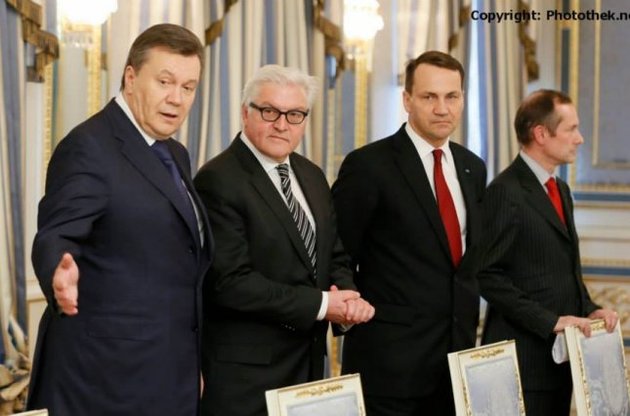 Янукович обвинил ЕС и США в невыполнении Соглашения об урегулировании политического кризиса в Украине