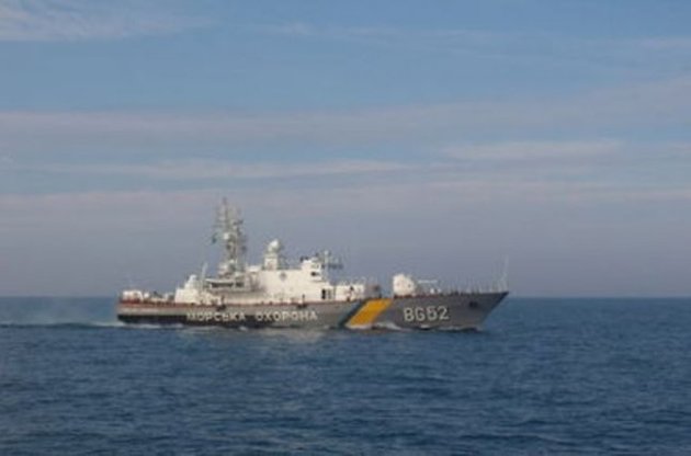 Корабли морской охраны Госпогранслужбы Украины по боевой тревоге выходят в море