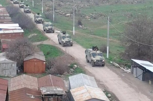 Российские военные в Крыму