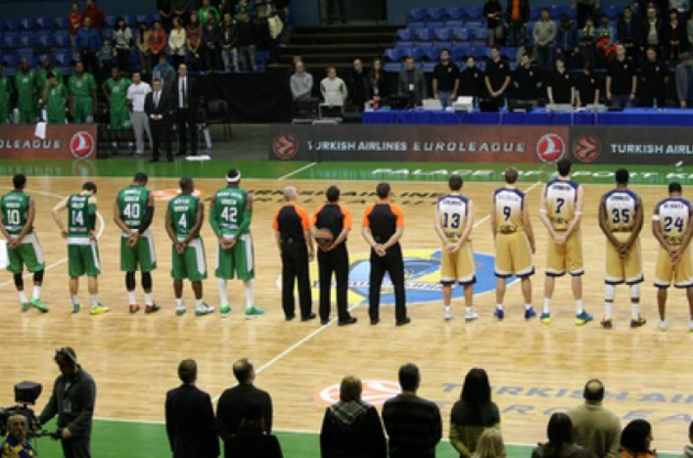 Євроліга перенесла баскетбольний матч із Києва до Литви
