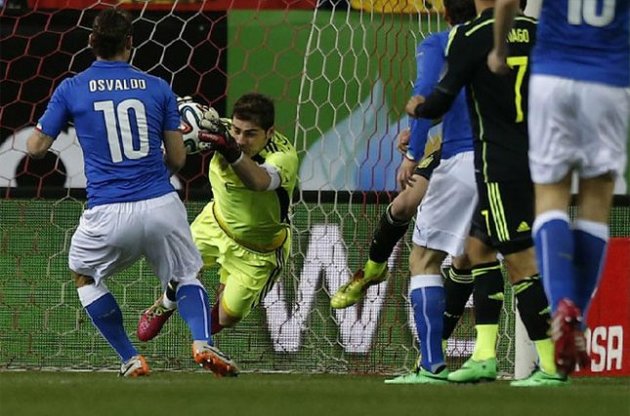 Испанцы и итальянцы не порадовали зрителей голами и яркими комбинациями