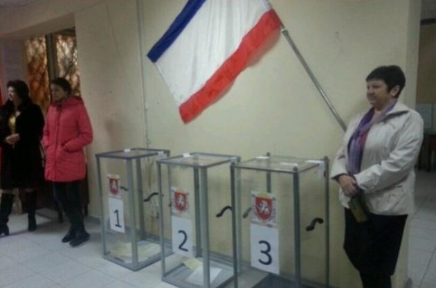 В Крыму открылись все участки для голосования на референдуме