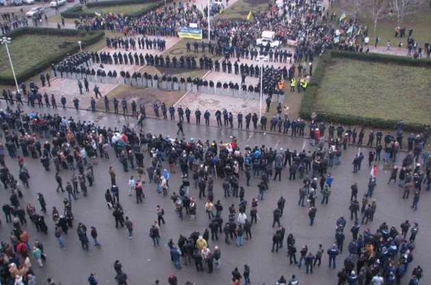 Митинг в Одессе в начале марта