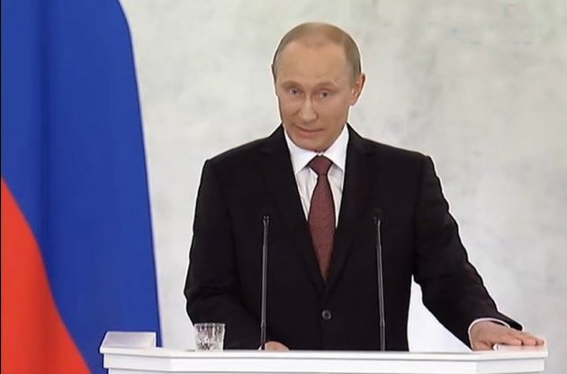 Путин: Россия принимает Крым и Севастополь в состав РФ