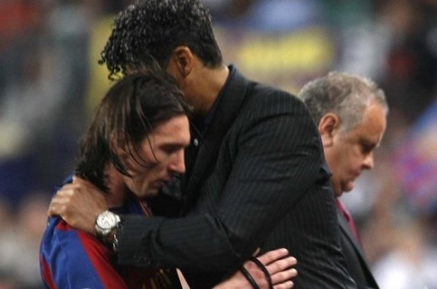 Франк Райкард начал выпускать Лионеля Месси на поле в основном составе