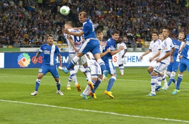 В первом круге днепряне и динамовцы провели хороший матч в Киеве