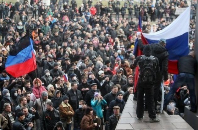 Ландик обвинил в организации беспорядков в Луганске "банду Партии регионов"