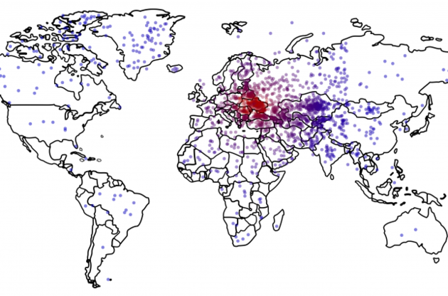 Только каждый шестой американец смог правильно указать Украину на карте