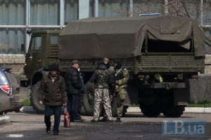К боевикам в Славянске прибыло подкрепление из "зеленых человечков"