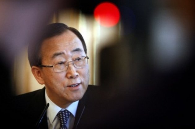 Пан Ги Мун не видит возможности направить в Украину миротворцев ООН