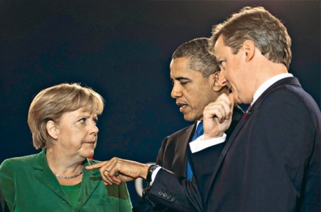 Обама, Меркель и Кэмерон угрожают России новыми санкциями, если она не прекратит поддерживать сепаратистов