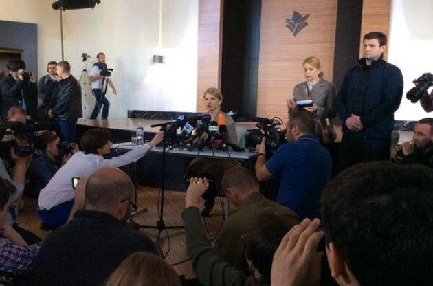 Тимошенко проведет переговоры с донецкими сепаратистами