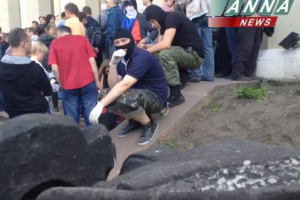 В Донецьку захопили будівлю обласної державної телерадіокомпанії