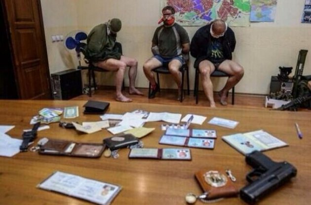 В Горловке захватили сотрудников СБУ