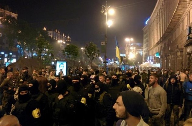 На київському Майдані сталася бійка