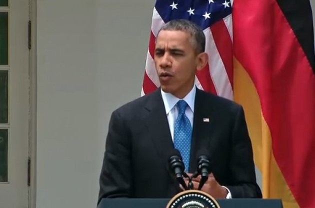 Обама предостерег граждан Германии от пропаганды РФ об Украине, вбрасываемой "нон-стоп"